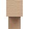Ekena Millwork 4"W x 12"D x 8"H Classic Chapel Hill Rough Cedar Woodgrain TimberThane Corbel, Primed Tan CORUR04X12X08CHPRCPR - alternate 5